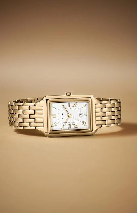 Fossil-Rectangle-Gold-White