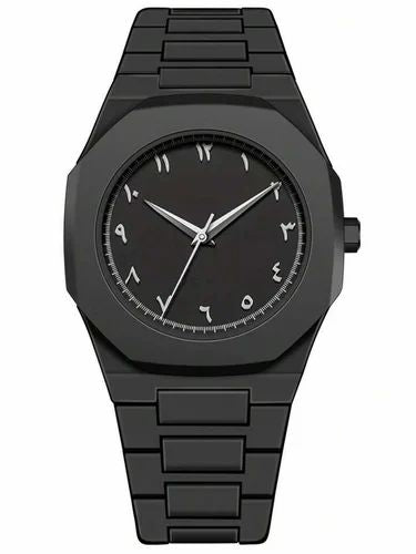 Product Highlights – Arabic Numeral Black Watch