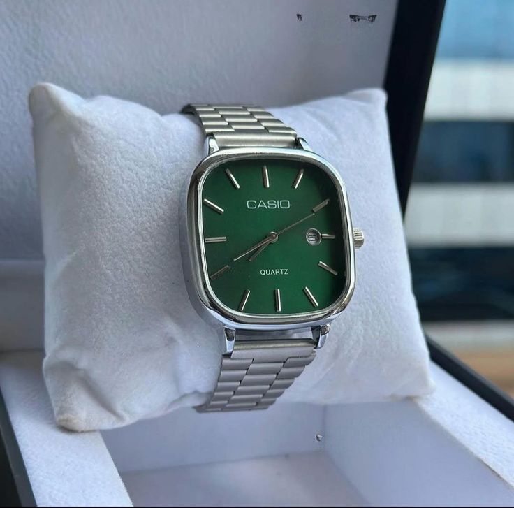 C A S I O Luxurious 36mm Watch - Water Resistant | Transferred steel